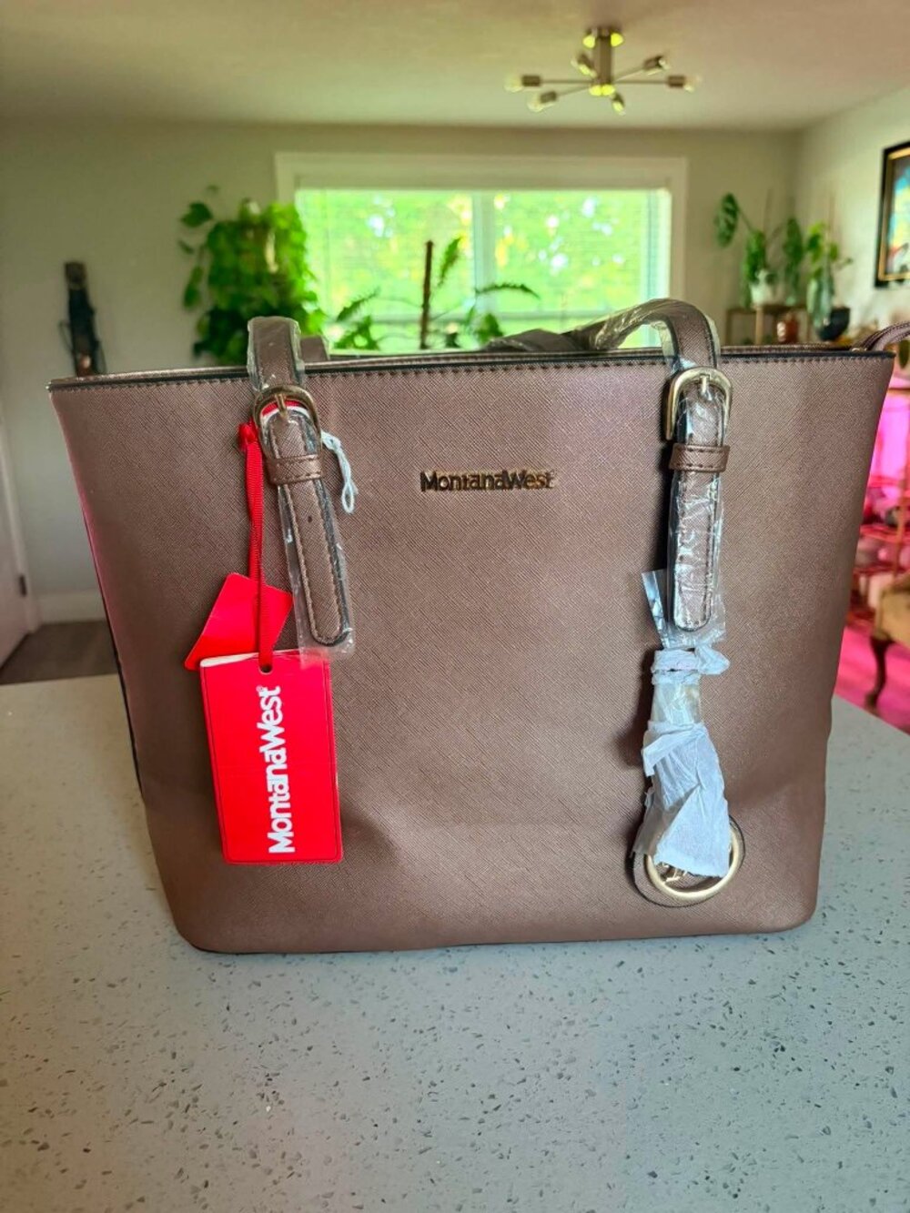 Montana West Brown Tote Shoulder Bag Handbag NWT $69.99